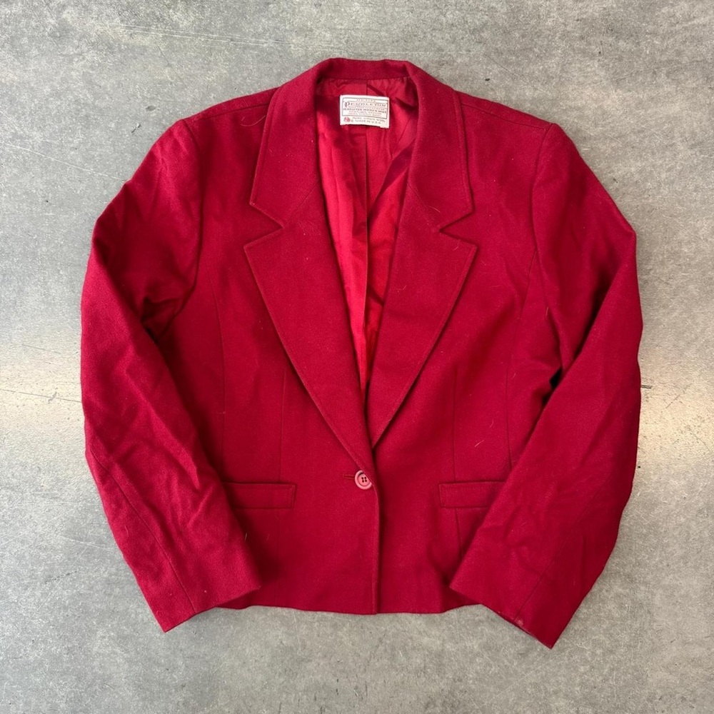 Pendleton Women's Vibrant Red Blazer